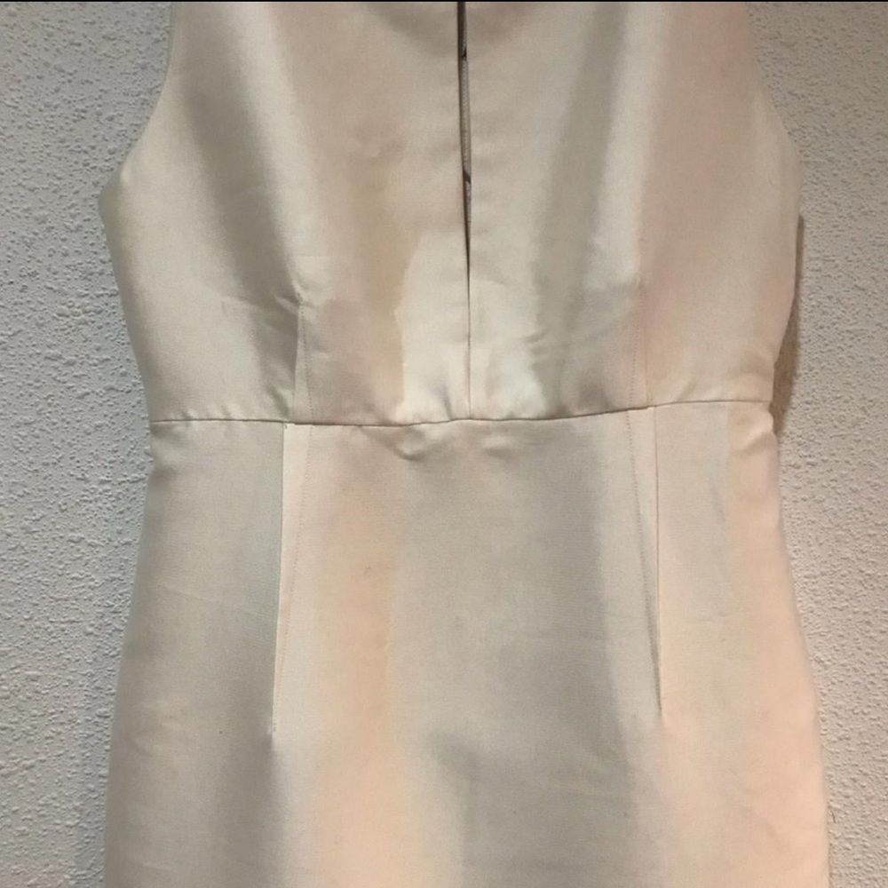 Thomas Wylde Ivory Silk Crescent Moon Cocktail Dress โ Size 6 โจ๐ค - Picture 3 of 8